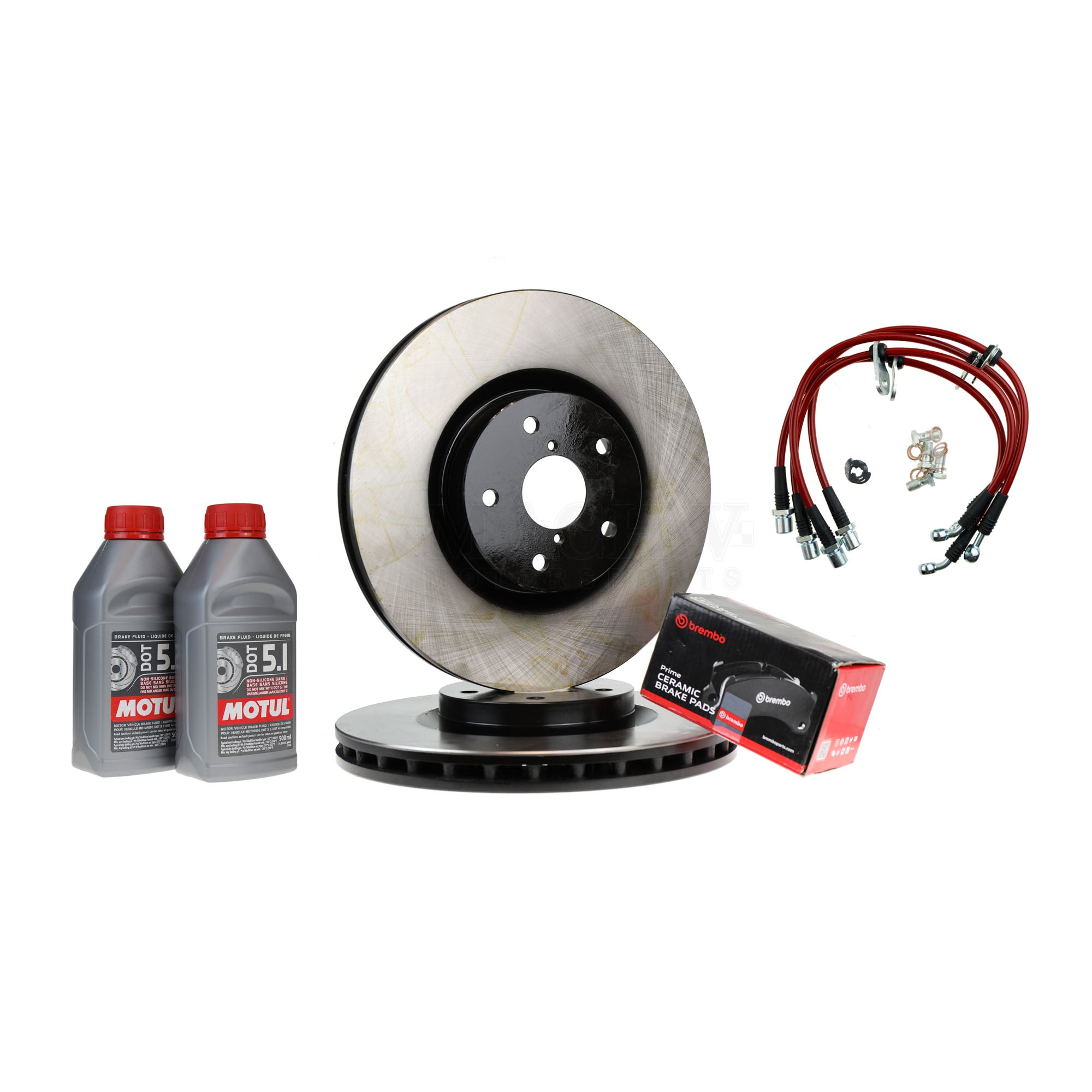 2005-2009 Subaru Legacy GT Front Brake Pad & Rotor Kit - Complete Set for Smooth Stopping Power | Perfect for Daily Commuting & Performance Driving