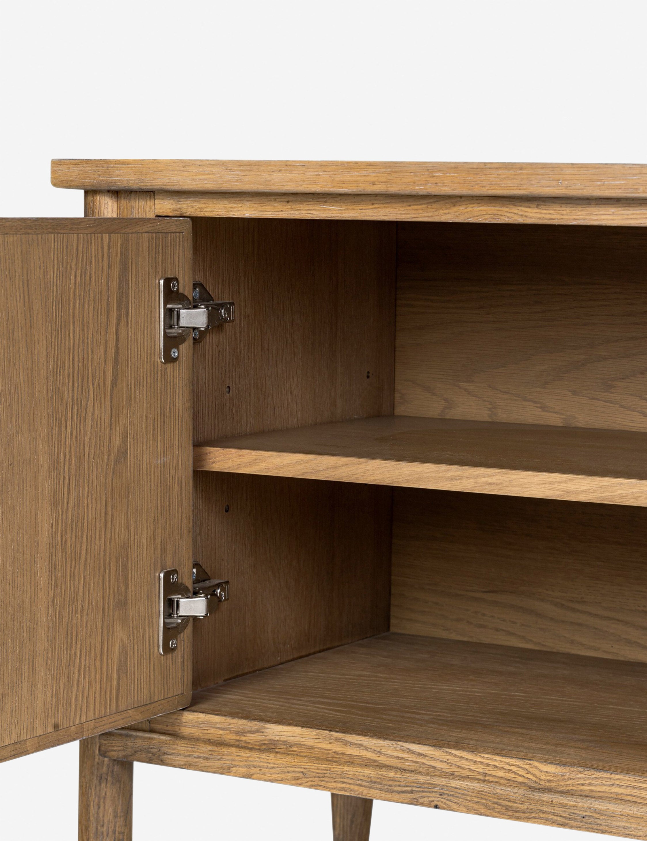 Bari Sideboard by Amber Lewis x Four Hands - Modern Wooden Buffet Cabinet for Dining Room, Living Room & Entryway Storage