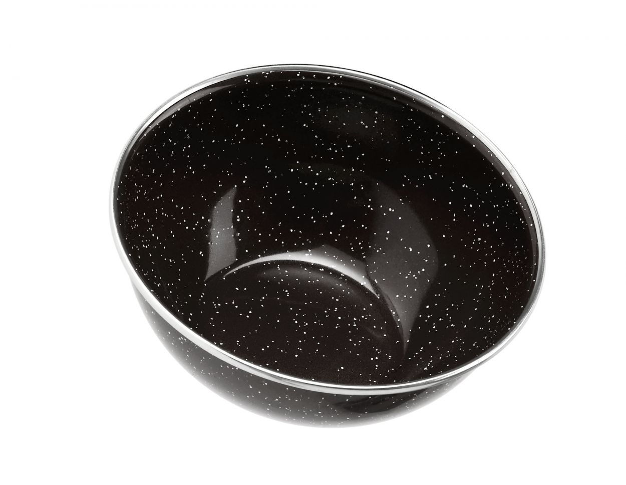 Premium Stainless Steel Black Rim Cereal & Salad Bowls - Set of 4 (6-inch) - Perfect for Breakfast, Snacks, and Healthy Meal Prep at Home or Office
