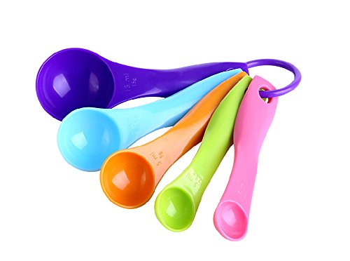 Kitchen Craft 5-Piece Measuring Spoon and Cup Set - Accurate Measuring for Baking, Cooking & Meal Prep