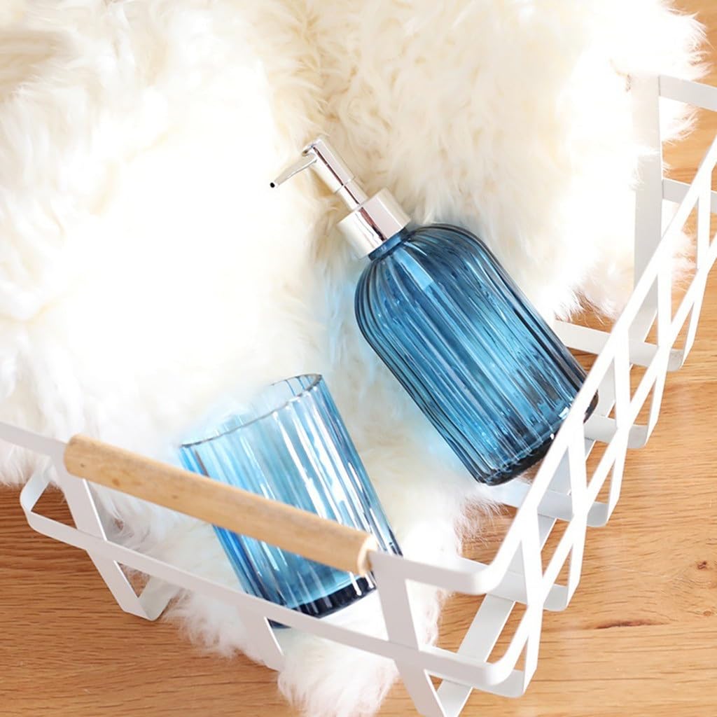 Premium Bathroom Wash Suite Set - Toothbrush Holder, Gargle Cup & Decor for Modern Home | Stylish Bathroom Organization & Essentials for Daily Hygiene Routine