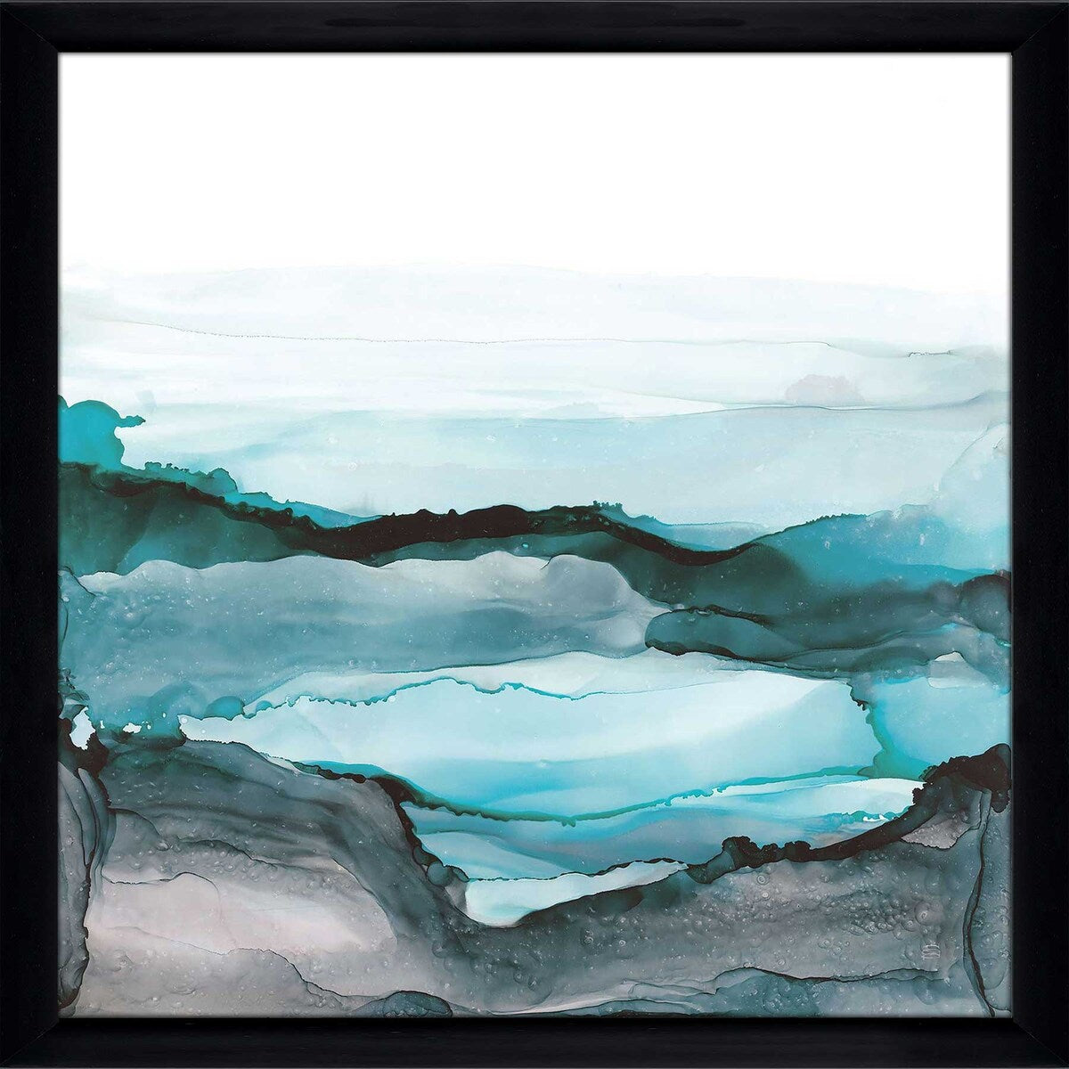Chris Paschke Aquascape II Acrylic Wall Art Print - Modern Home & Office Decor for Living Room, Bedroom, or Gallery Display