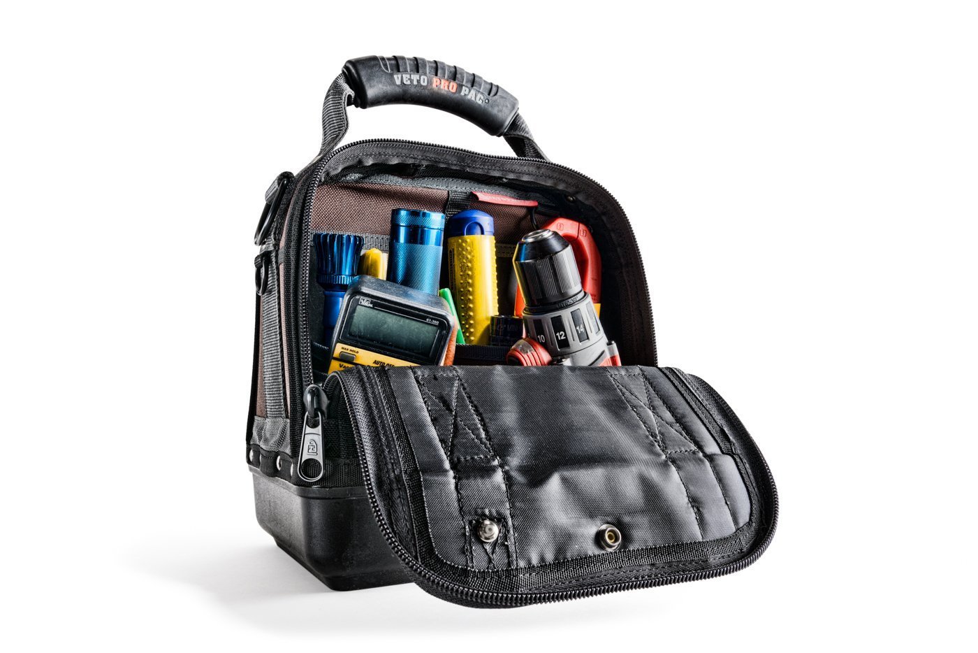 Veto Pro Pac MC Tool Bag (Original) - Durable & Organized Tool Storage for Electricians, Mechanics & Contractors - Perfect for Job Sites, Workshops & Home Garages