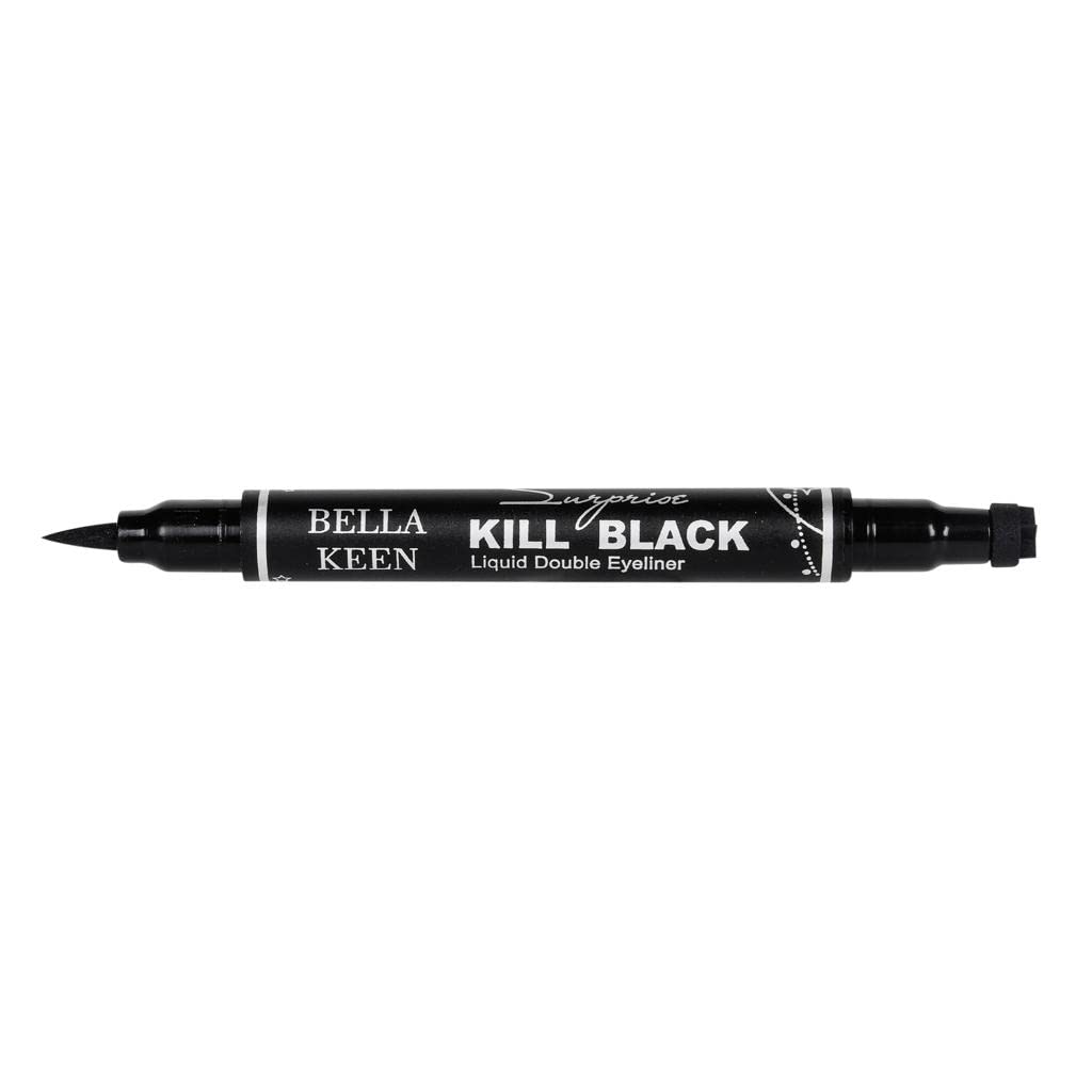 Bella Keen Tattoo Pen Eyeliner - Waterproof & Long Lasting Liquid Eyeliner for Precise Winged Liner - Perfect for Daily Makeup, Parties & Special Occasions