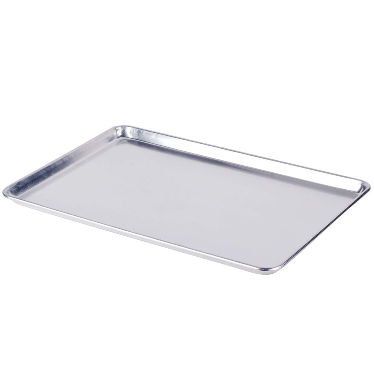 Tiger Chef 12-Pack Commercial Aluminum Sheet Pans - 1/4 Size 9.5x13 Inch NSF Approved 19 Gauge Baking Sheets for Cakes, Cookies & Pastries - Perfect for Bakeries, Restaurants & Home Baking