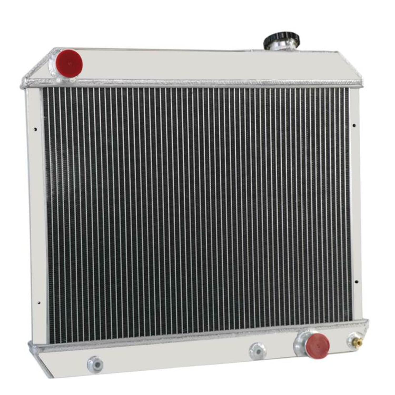 ColQuee 4-Row All Aluminum Radiator with Thermostat Shroud, 16