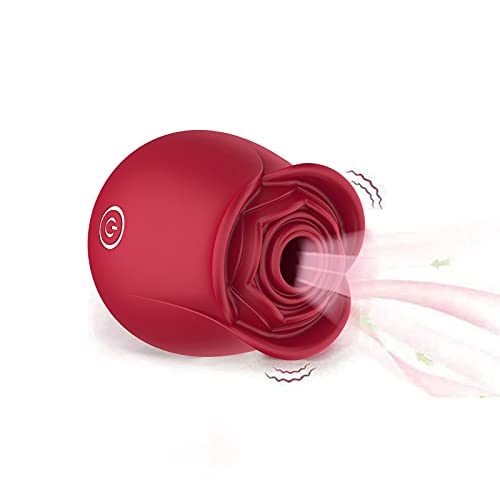 Premium Rose Vibrator - Elegant & Playful Clitoral Stimulator for Women | G-Spot & Breast Massager | Perfect for Couples Play & Solo Pleasure
