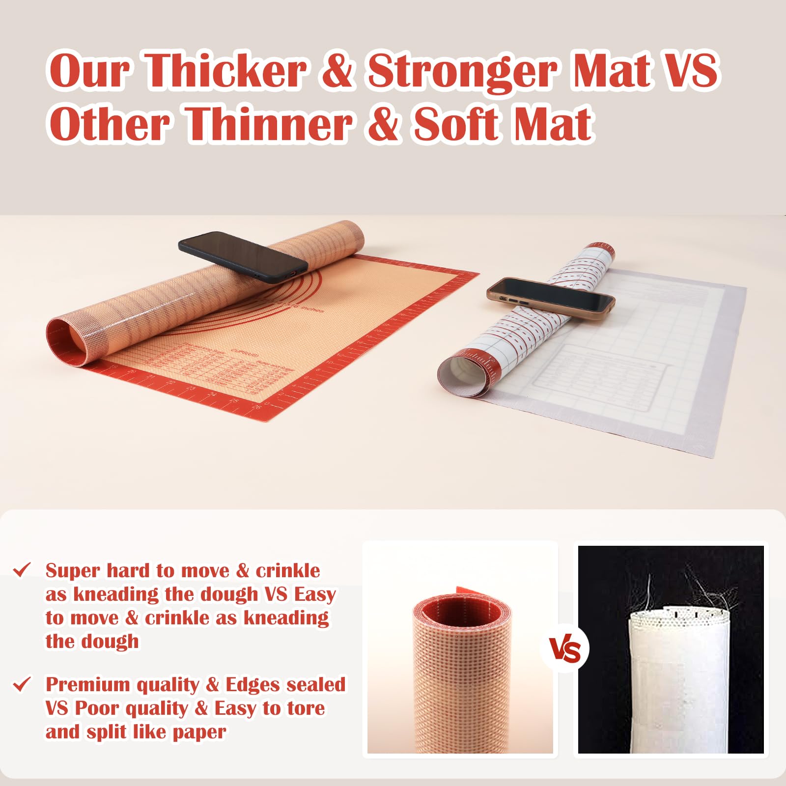 Non-Slip Extra Large Silicone Baking Mat 28