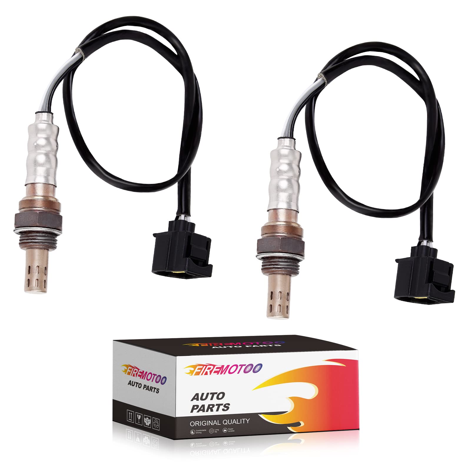2 Pack O2 Oxygen Sensor Upstream & Downstream 234-4587 Compatible with Chrysler 300, Town & Country, Dodge Dakota, Durango, Ram, Wrangler, Grand Cherokee - Replace 05149171AA & 68144248AA - Improve Engine Performance & Fuel Efficiency