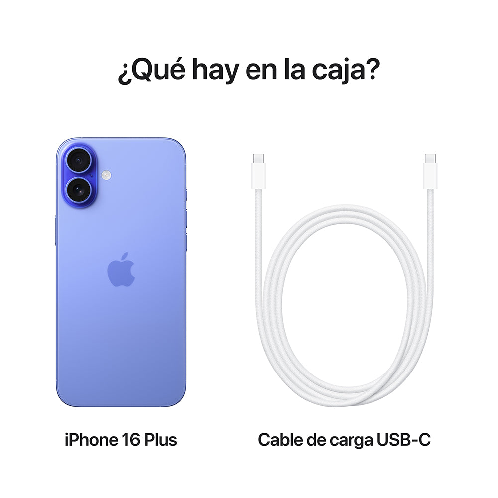 iPhone 16 Plus 128GB Smartphone - Ultramarine Blue | 6.7