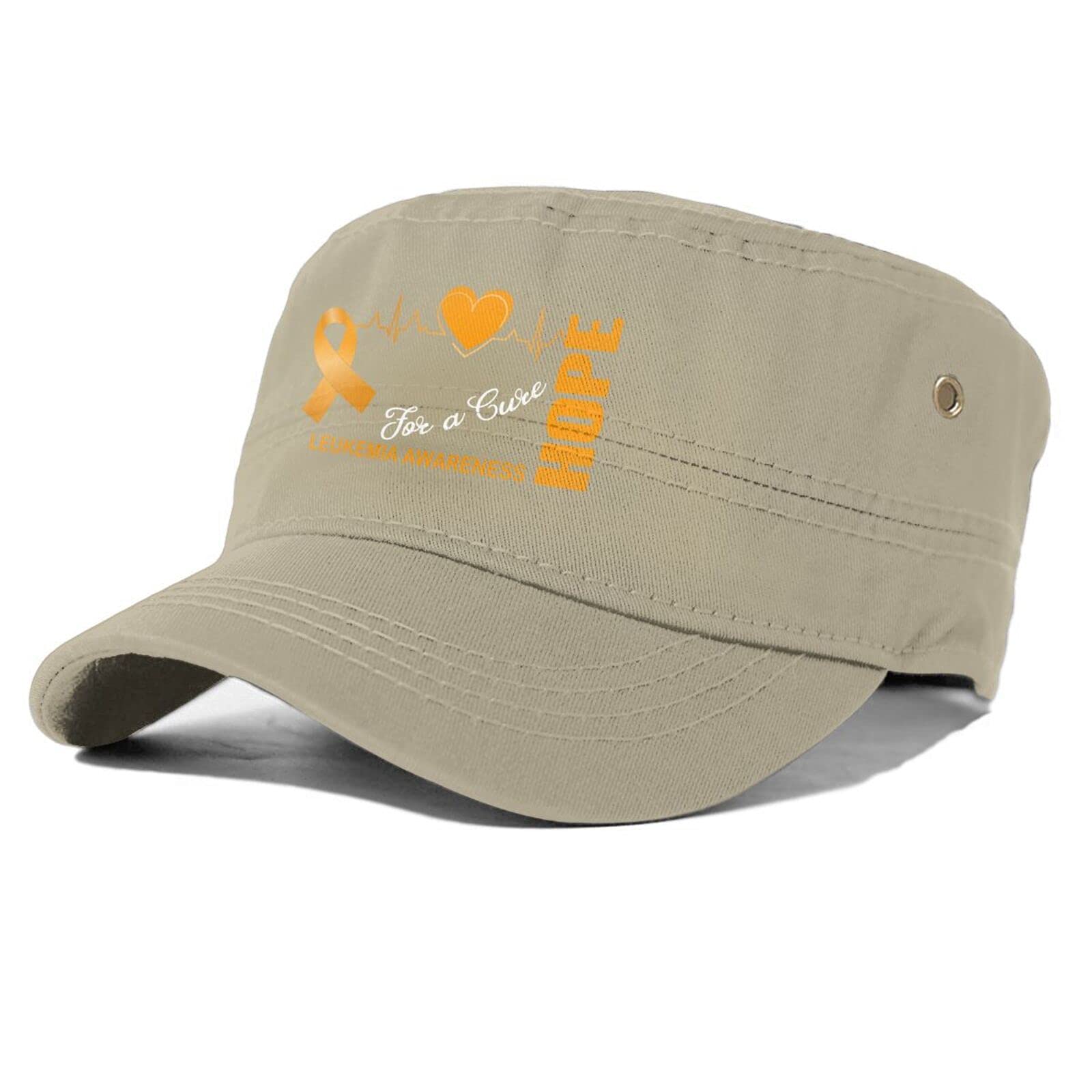Hope for A Cure Leukemia Awareness Adjustable Baseball Cap for Men & Women - Sun Hat for Outdoor Activities, Sports, and Charity Events