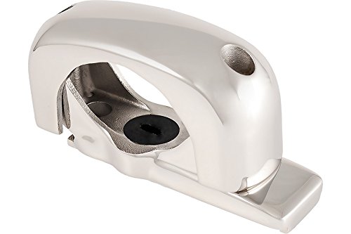 Wet Sounds ICON8W-FMINI 8 Inch White Marine Tower Speakers with Mini Stainless Steel Fixed Clamps & HTX2 Amplifier - Perfect for Boat, Wakeboard Tower, and Outdoor Water Sports Audio System