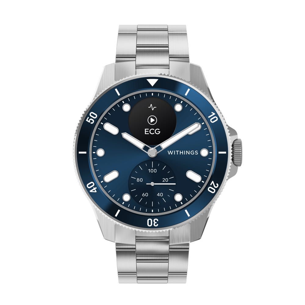 Withings ScanWatch Nova - Premium Hybrid Smartwatch with ECG, SpO2 & Sleep Tracking - Perfect for Fitness, Health Monitoring & Everyday Wear