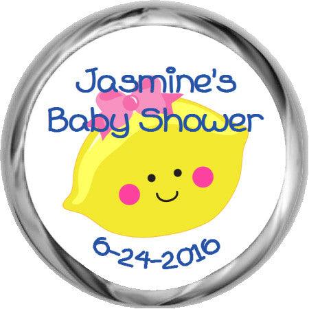 Lemon Cutie Stickers for Baby Shower Decorations - Adorable Nursery Wall Decals, Gender Reveal Party Supplies & Scrapbooking Embellishments