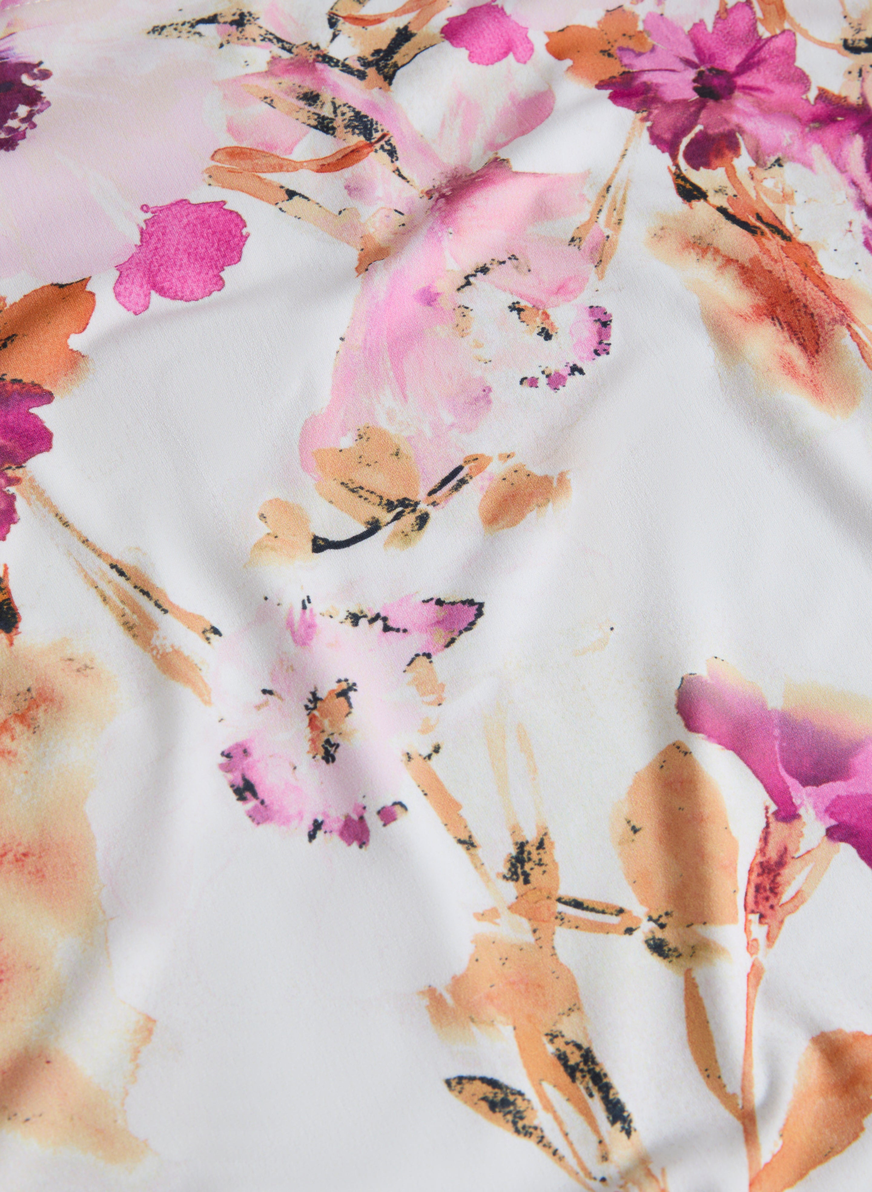 Floral Print Bell Sleeve Blouse for Women - Elegant Boho Chic Tops for Casual Wear, Date Night & Spring Outfits