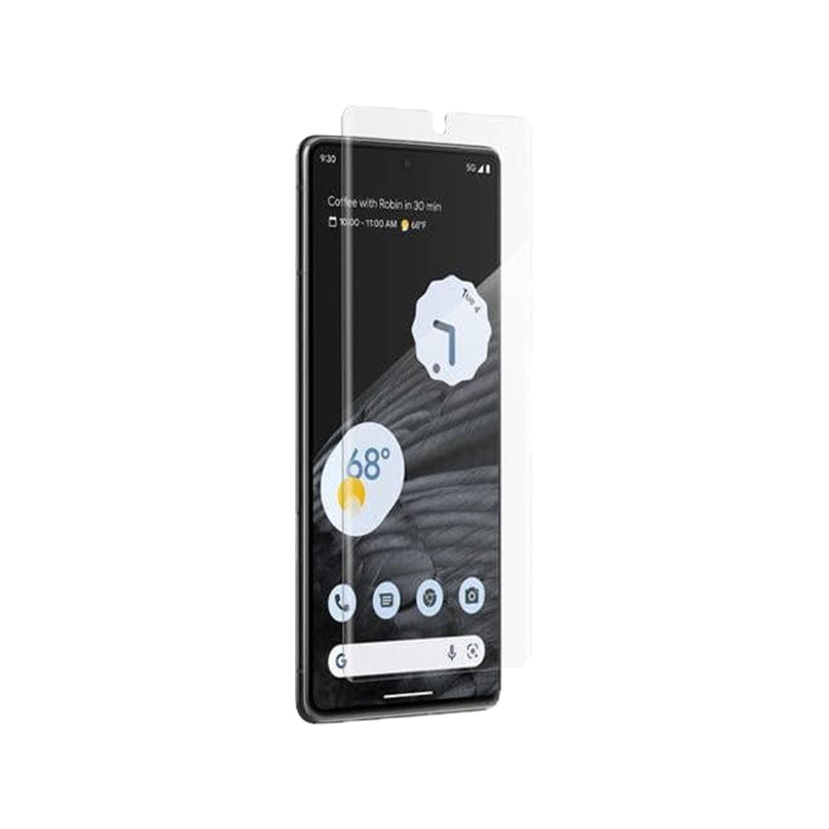 InvisibleShield Glass Fusion Curve Screen Protector for Google Pixel 7 Pro - Clear, Anti-Scratch, HD Clarity - Perfect for Work, Travel & Everyday Protection