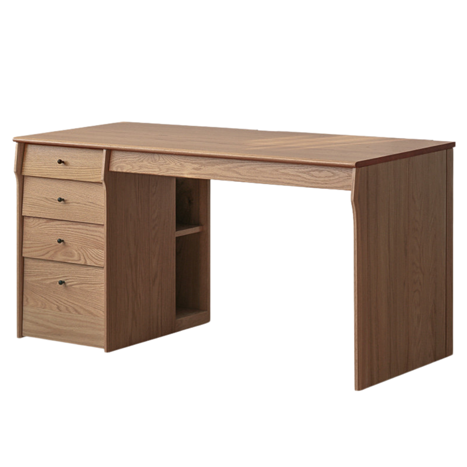 55.1x25.6x29.5 inch / 140x65x75сm / walnut color / Oak walnut solid wood desk