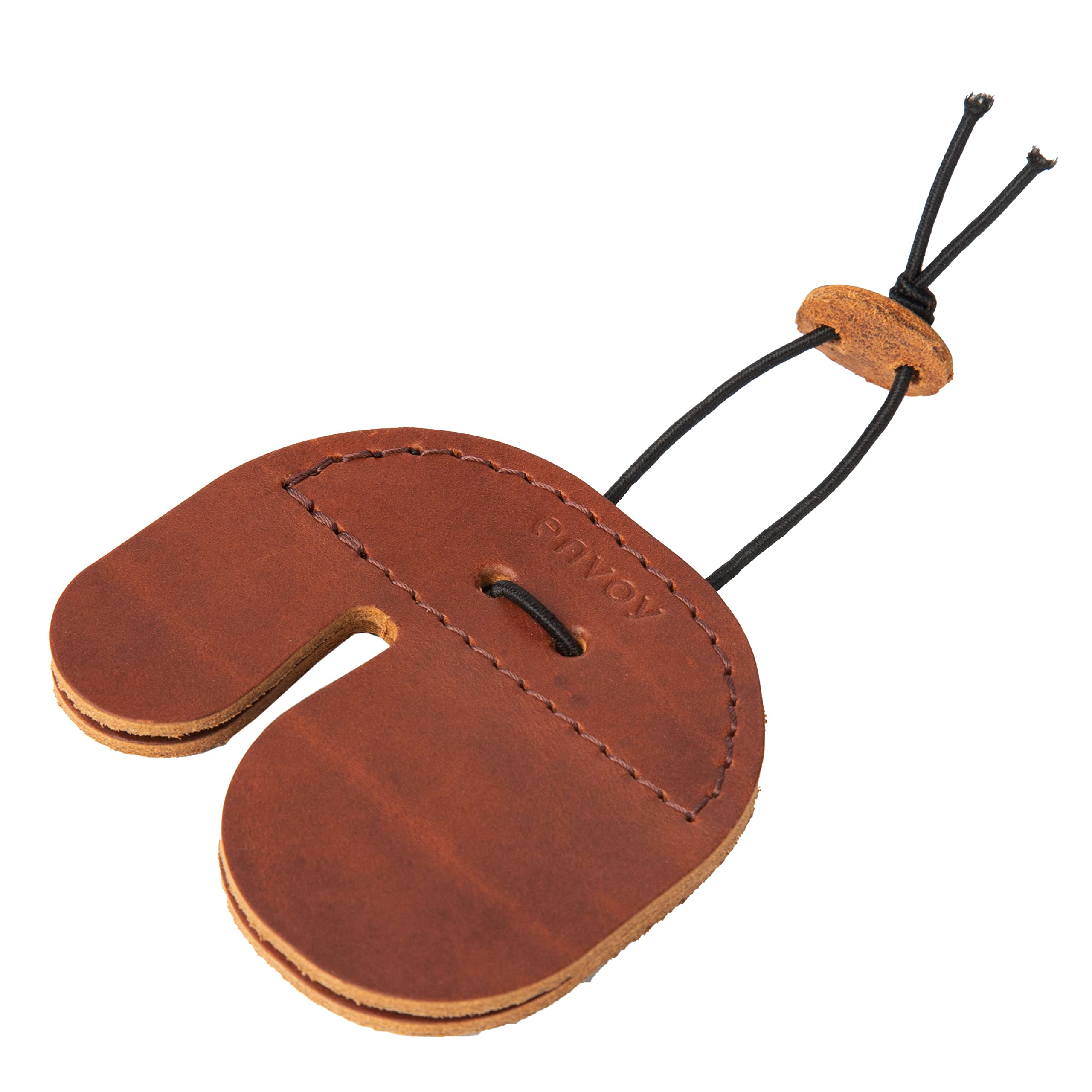 Premium Leather Archery Finger Tab - USA Made Finger Guard for Recurve Bow Shooting Practice | Comfortable Hand Protection for Target Practice & Hunting | Ideal for Beginners & Professional Archers