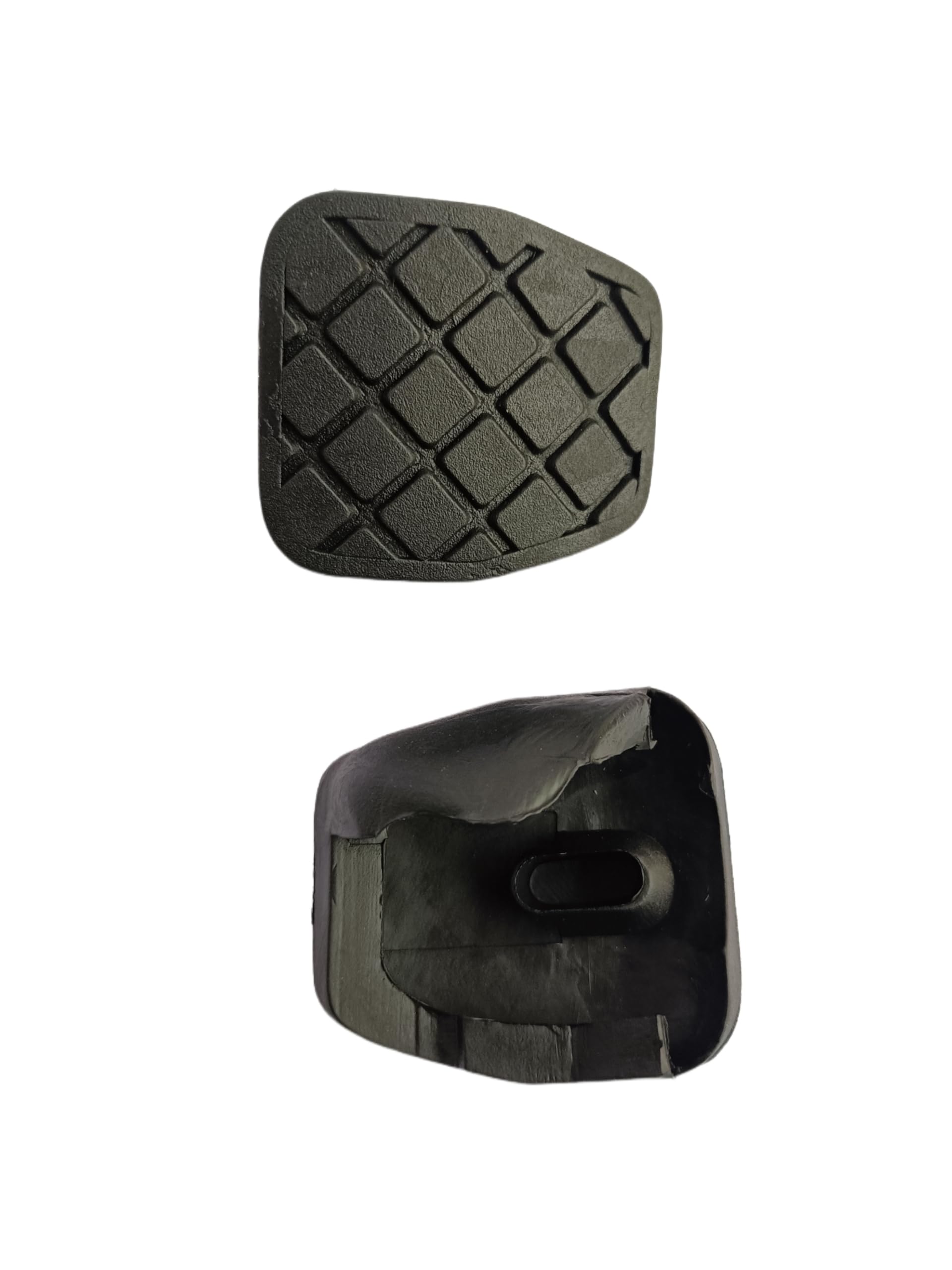 VW Polo Vento Brake & Clutch Pedal Covers (2-Piece Set) - Non-Slip Rubber Foot Pad for Enhanced Driving Comfort - Perfect for Car Interior Upgrade & Safe Driving Experience