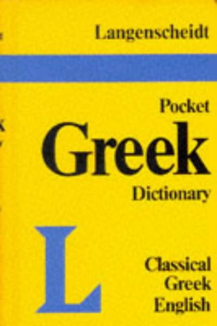 Langenscheidt Pocket Greek Dictionary - Greek-English & English-Greek | Compact Travel Language Guide for Students & Tourists