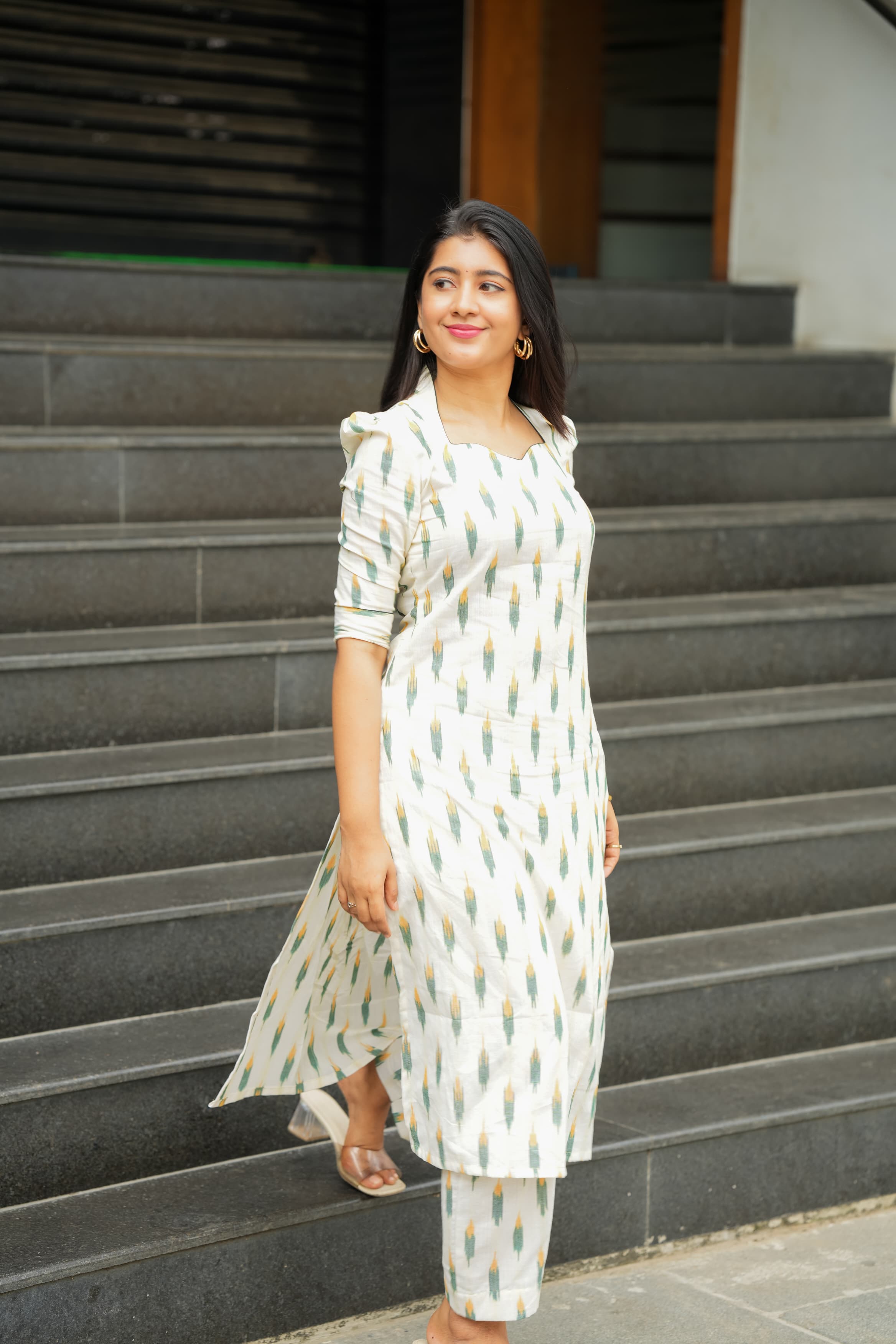 DD676 Poornima Simple and Elegant Cotton Kurti for Women - Comfortable Casual Wear for Daily Use, Office, and Outings