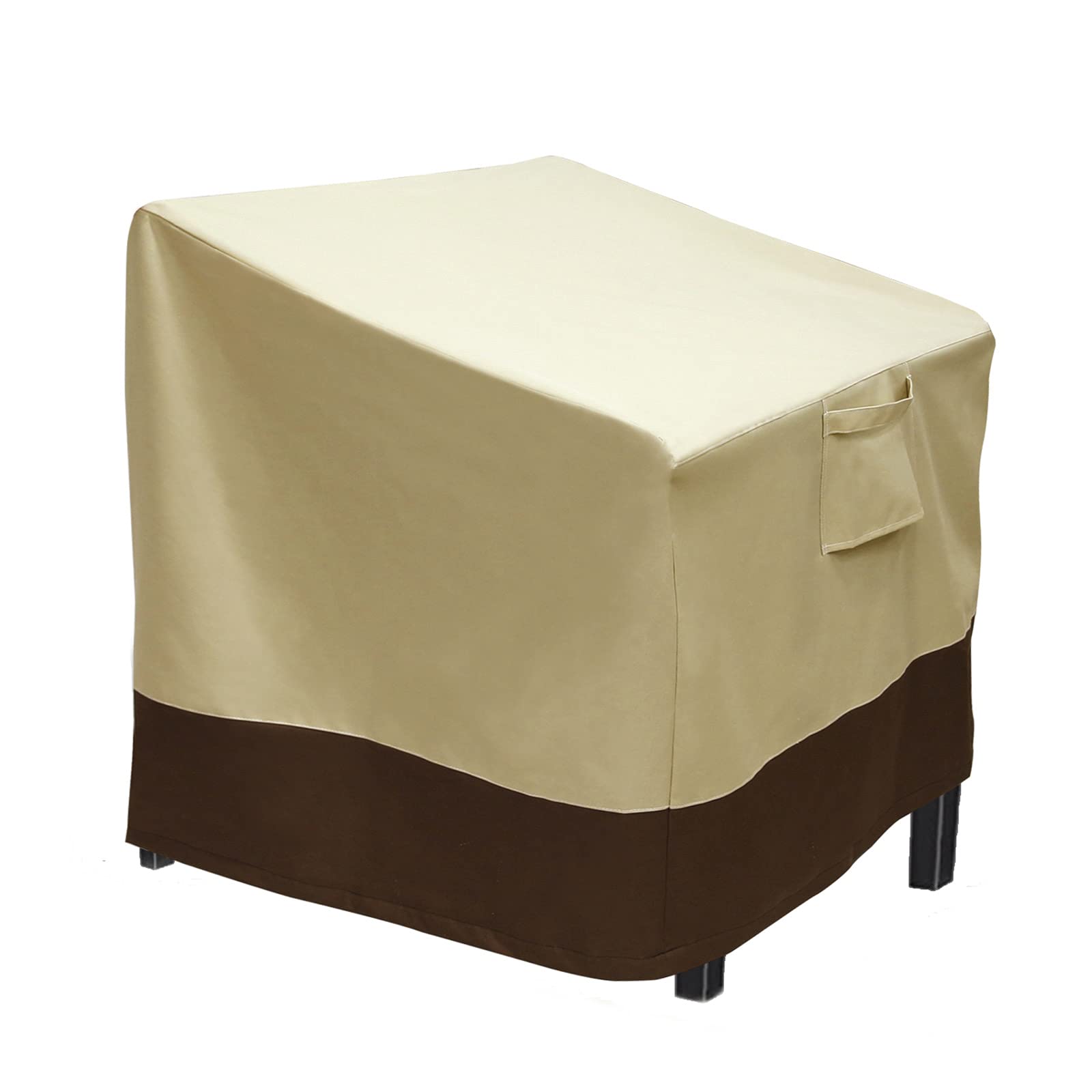 WIVAYE Heavy Duty 210D Waterproof Patio Chair Covers 31.5 x 33.5 x 36 Inch - Outdoor Furniture Protectors for Lounge Deep Seat Chairs - Perfect for Garden, Deck, and Poolside Use