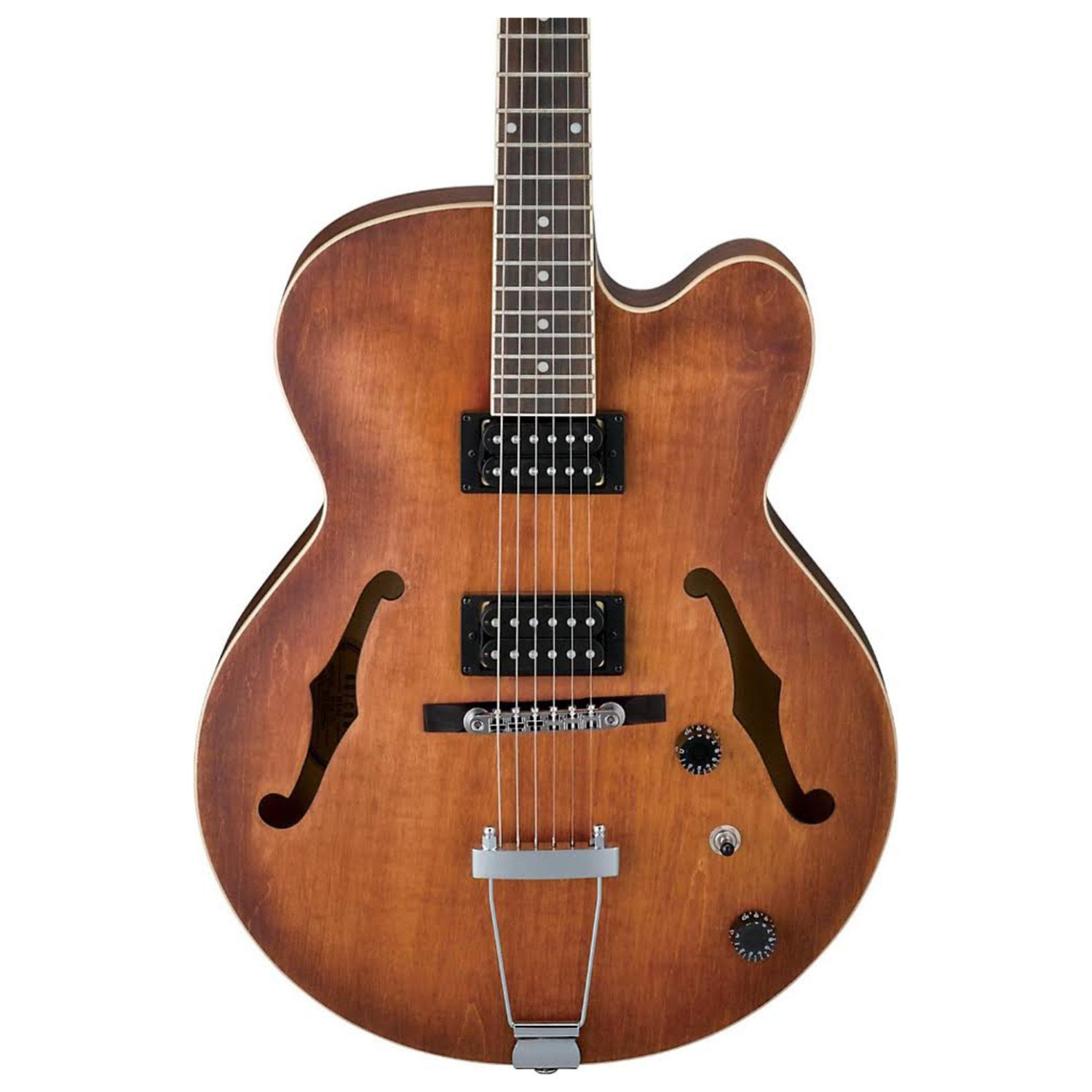 Ibanez Artcore AF55 Hollowbody Electric Guitar - Tobacco Flat Finish | Semi-Acoustic Jazz Guitar for Professional & Beginner Musicians | Perfect for Live Performances, Studio Recording & Home Practice