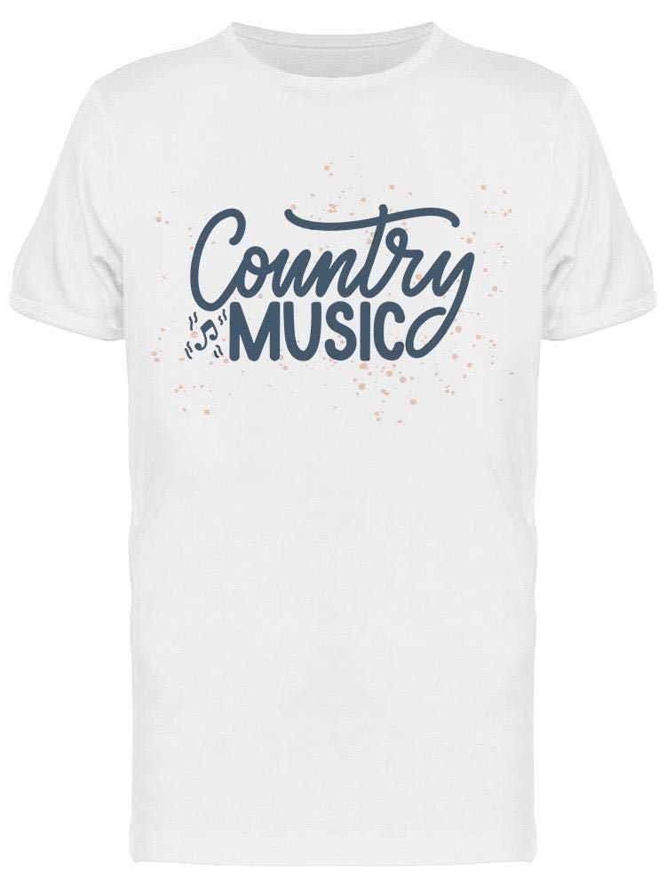 Smartprints Cool Country Music T-Shirt for Men - Comfortable Cotton Graphic Tee for Concerts, Parties & Casual Wear