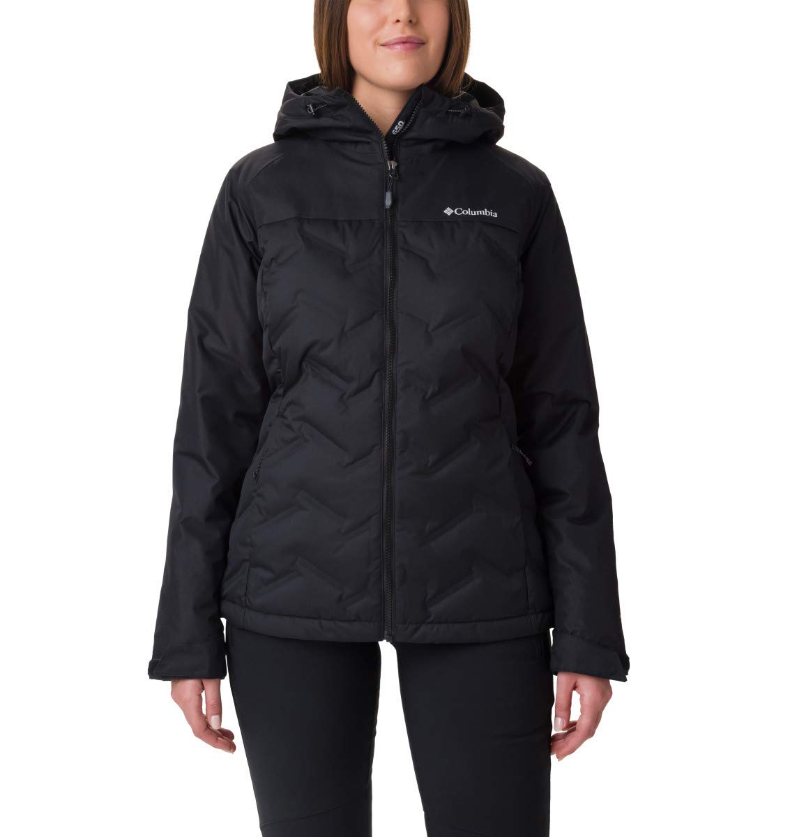 Columbia Women's Grand Trek Down Jacket - Lightweight Waterproof Winter Coat for Hiking & Outdoor Adventures