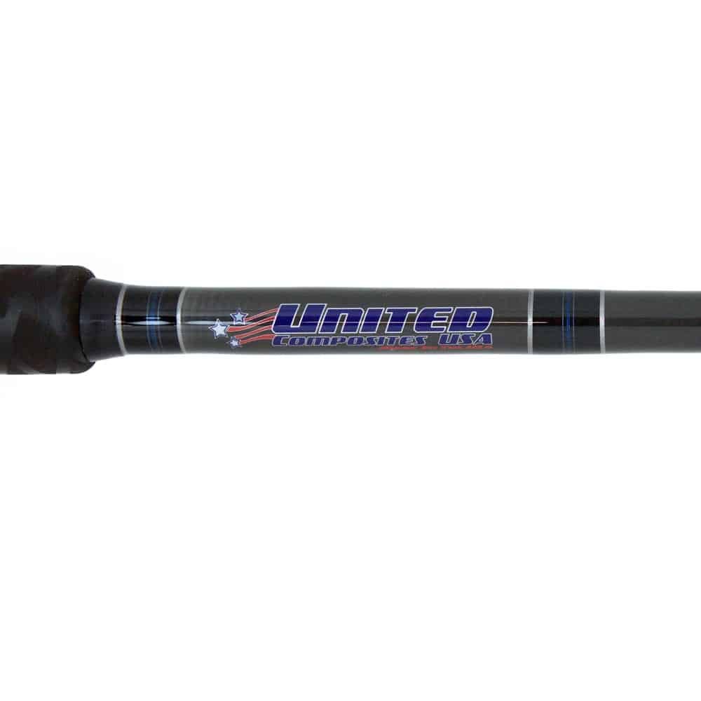 United Composite RCX Trophy Tuna Trolling Rods - Premium Saltwater Fishing Rod for Big Game Tuna - Perfect for Offshore Deep Sea Fishing & Sportfishing Adventures