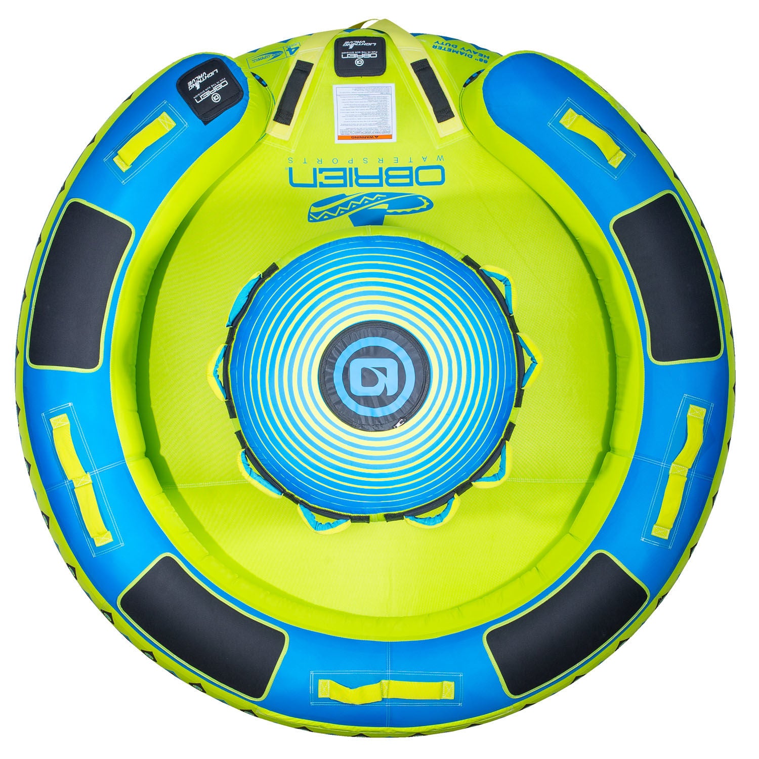O'Brien Sombrero 4 Rider Towable Tube - Inflatable Water Tube for Boating, Lake & Beach Fun - Perfect for Family & Friends Outings