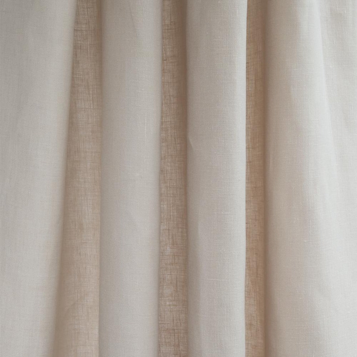 Premium Tuscany Linen Fabric - Natural Bone Color - 60
