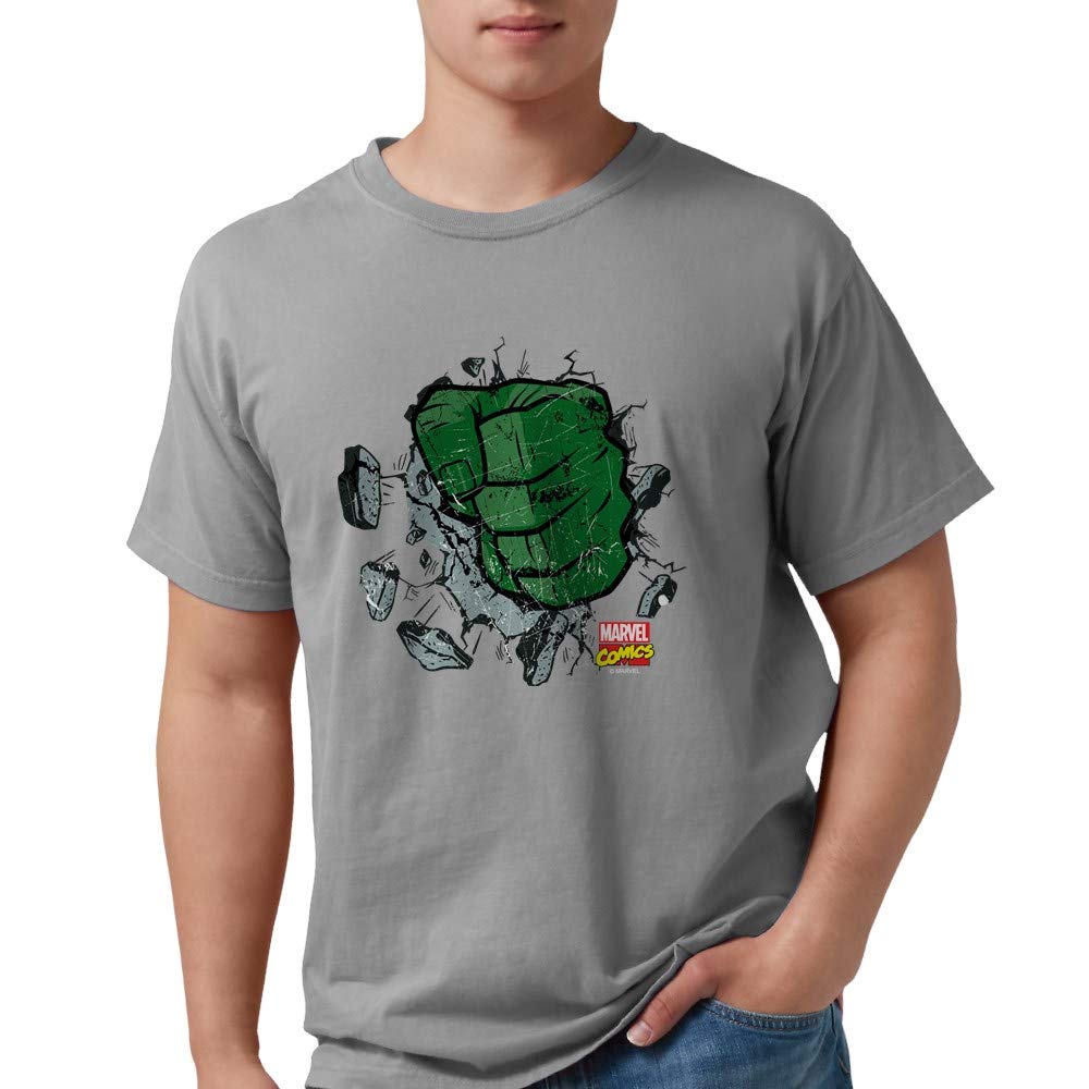 Hulk Fist Dark Men's Comfort Colors T-Shirt | Superhero Graphic Tee for Casual Wear, Gifts & Comic Con