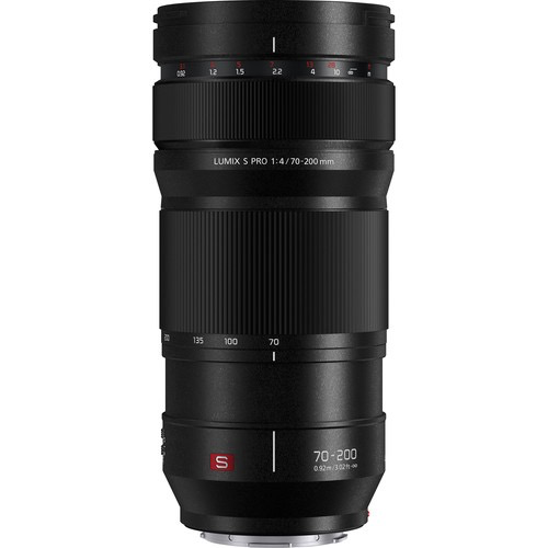 Panasonic Lumix S PRO 70-200mm f/4 O.I.S. Telephoto Zoom Lens for Full Frame Mirrorless Cameras - Perfect for Portrait, Sports & Wildlife Photography