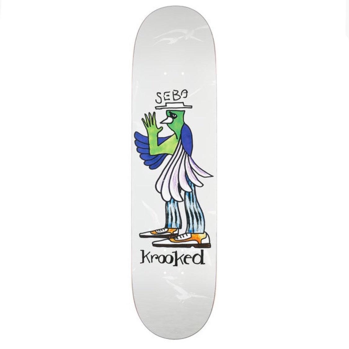 Krooked Sebo Mornin Skateboard Deck 8.06