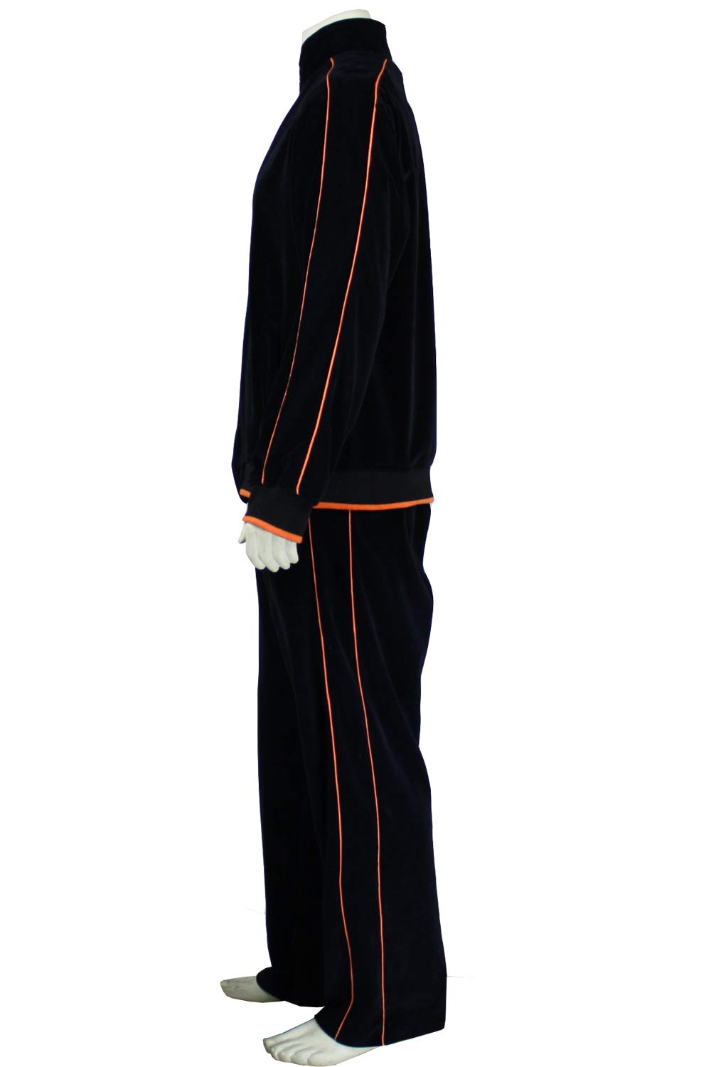 Men's Velour Tracksuit Set - Soft & Comfortable Sweatsedo Jogging Suit for Lounge, Gym & Streetwear Fashion