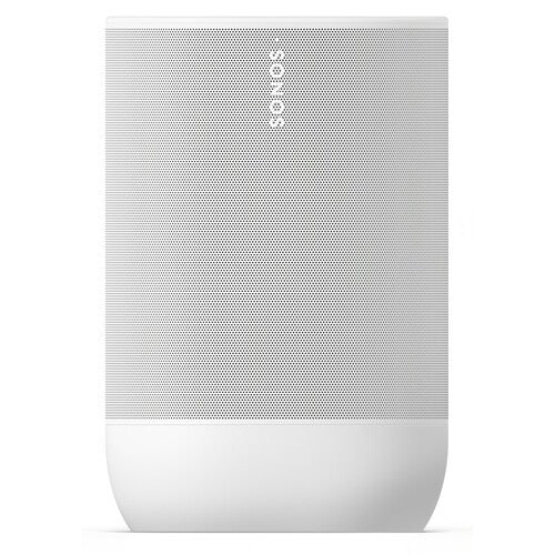 Sonos Move 2 Portable Bluetooth/WiFi Speaker - White | Wireless Outdoor & Indoor Speaker for Home, Party, Travel & Beach