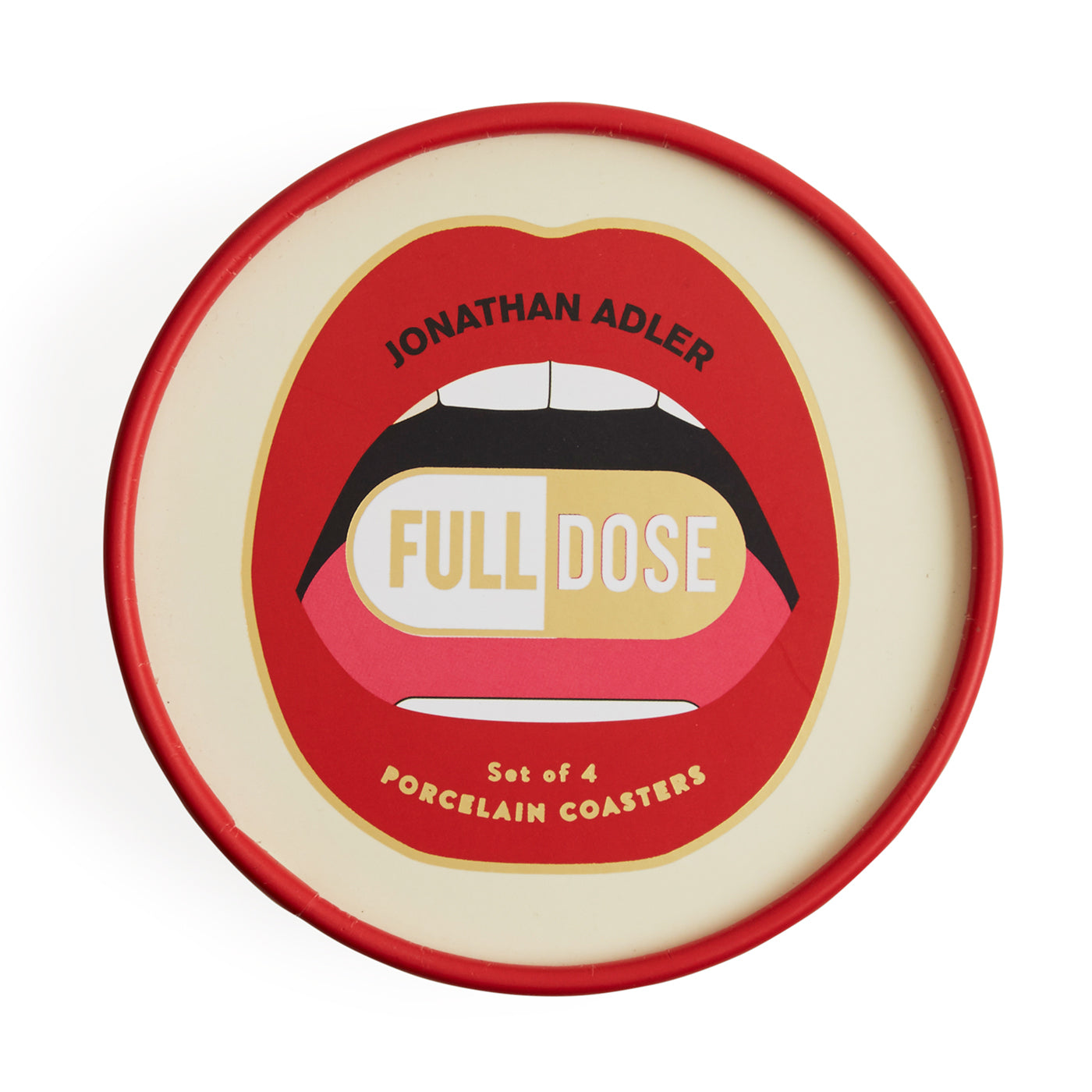 Premium Full Dose Coasters Set of 6 - Absorbent & Durable Drink Coasters for Home & Office - Perfect for Coffee, Wine & Beverage Protection on Tables & Countertops