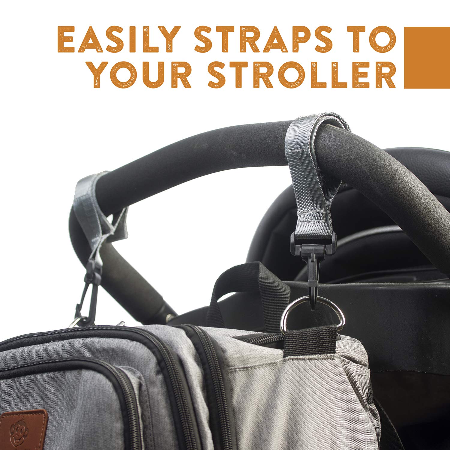 **Benny Bradley’s 3-in-1 Diaper Bag Backpack – Waterproof, Spill-Proof, Large Capacity Baby Bag with Stroller Straps – Perfect for Parents, Travel & On-the-Go – Universal Stroller Attachment & Built-In Cooler**