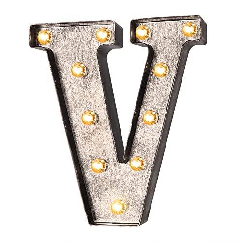 Silver Letters-V