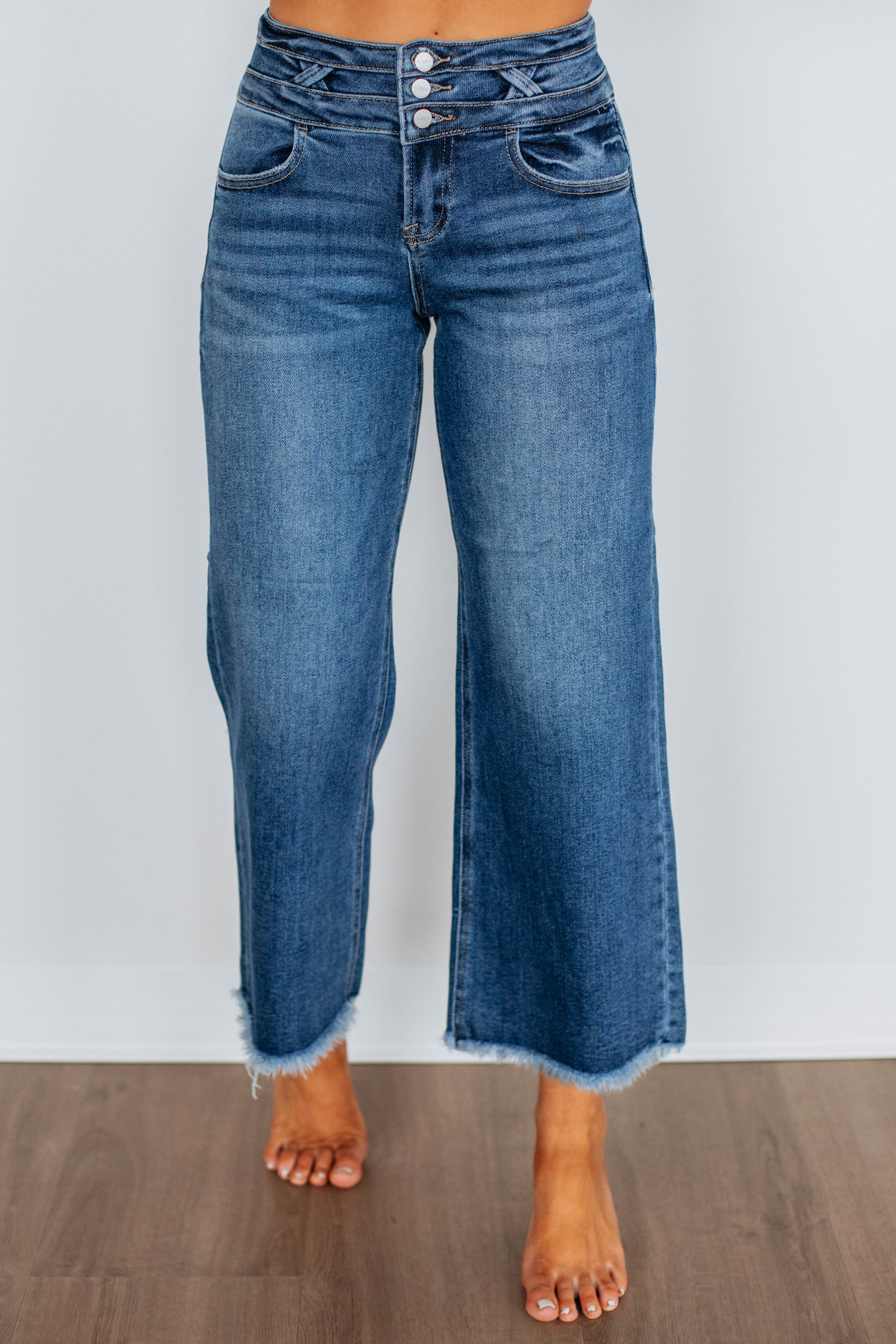 Danica Risen Jeans for Women - High Waist Stretch Denim Pants - Comfortable Slim Fit Jeans for Everyday Wear, Office & Casual Outings