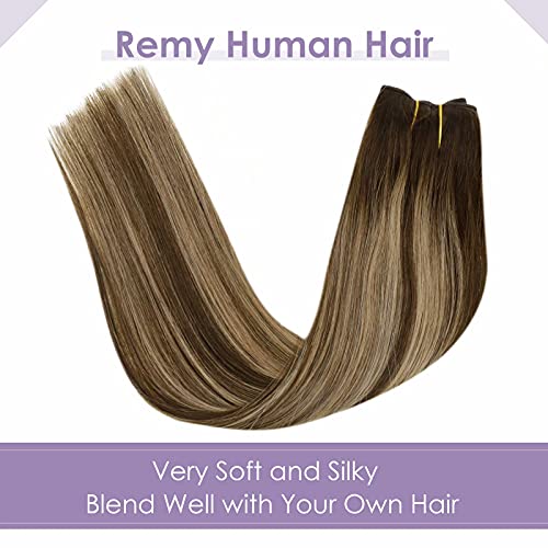 Premium Fish Line Halo Hair Extensions with Invisible Clips - Seamless 100% Human Hair Extensions for Length & Volume - Perfect for Weddings, Parties & Daily Styling