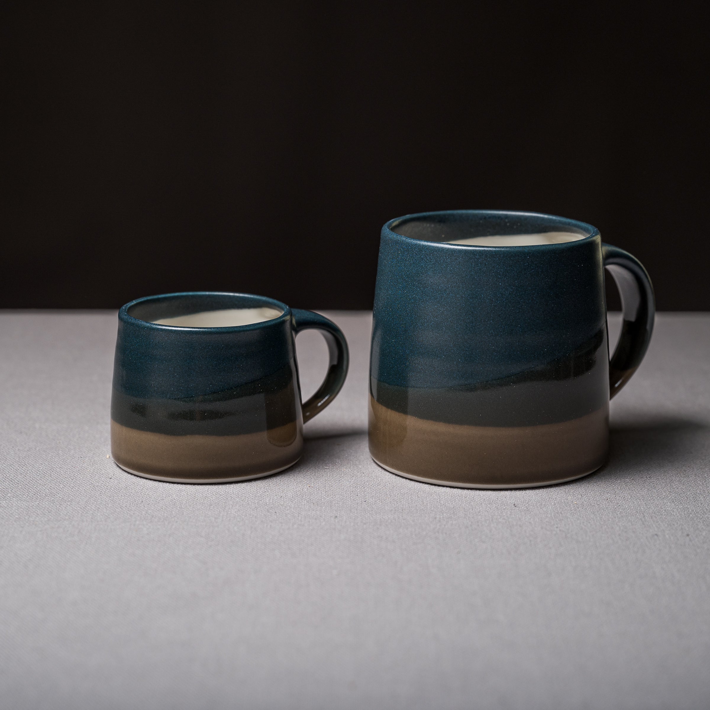 KINTO Slow Coffee Style Mini Espresso Cup Set - 110ml (4 Colors) - Perfect for Espresso, Cappuccino & Home Coffee Brewing