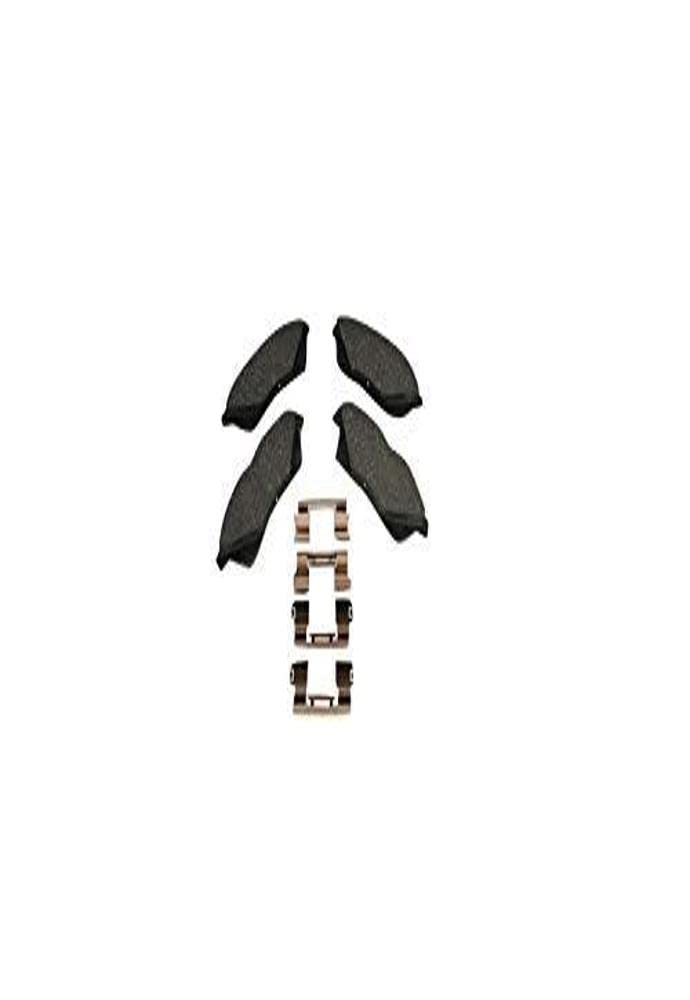 ACDelco GM Genuine Parts 171-1066 Front Disc Brake Pad Set with Clips - High Performance Brake Pads for GM Vehicles | Perfect for Daily Commuting and Highway Driving