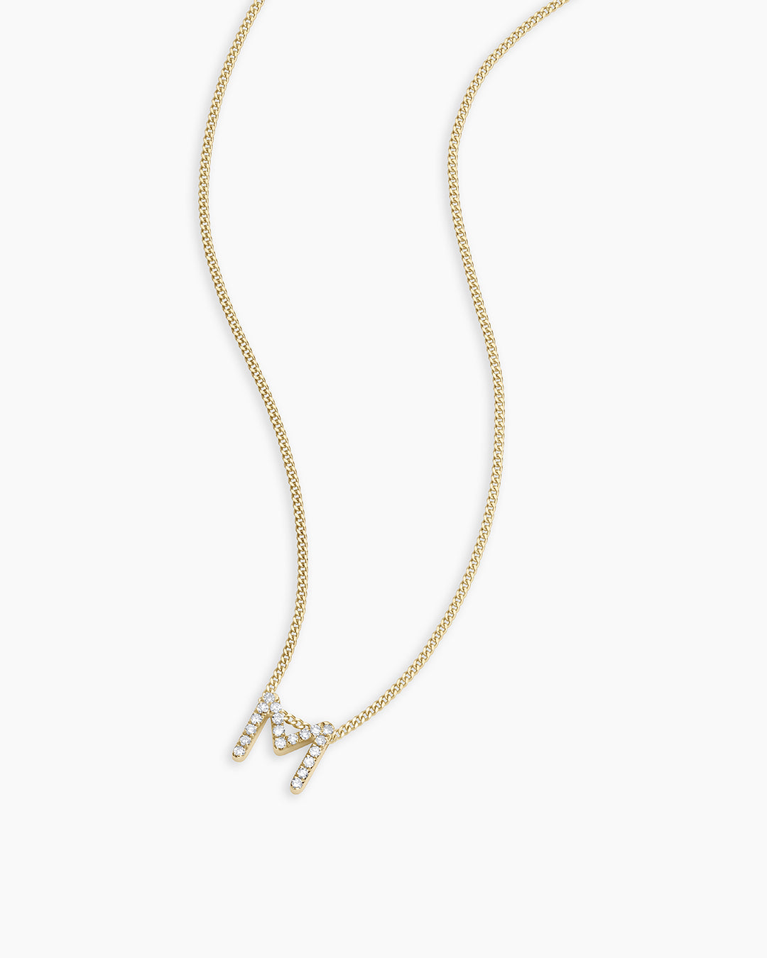 Diamond Alphabet Necklace - Personalized Initial Pendant Jewelry for Women - Perfect Gift for Birthday, Anniversary & Valentine's Day