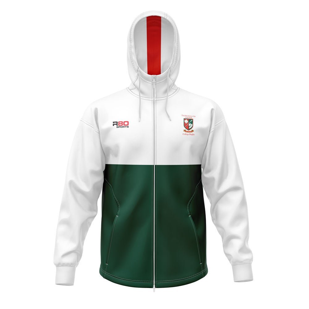Taupo Nui a Tia College Custom Full Zip Jacket - Personalized School Hoodie for Students & Alumni - Perfect for Sports, Campus Wear & School Spirit Events