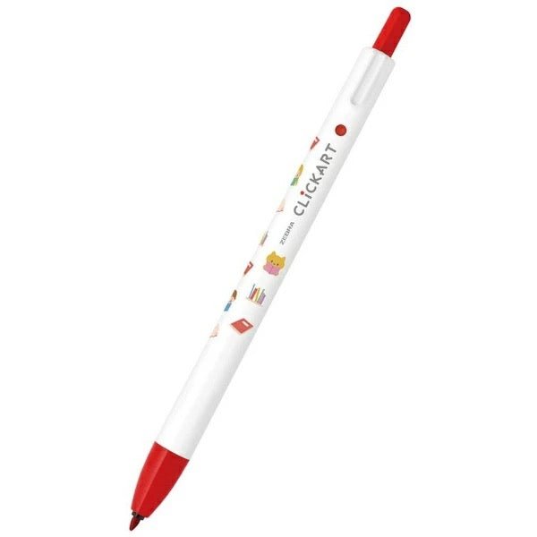 Clickart Water-Based Markers Picture Book Series - Zebra Theme | Non-Toxic Washable Art Markers for Kids | Perfect for Coloring Books, Art Projects & Classroom Activities