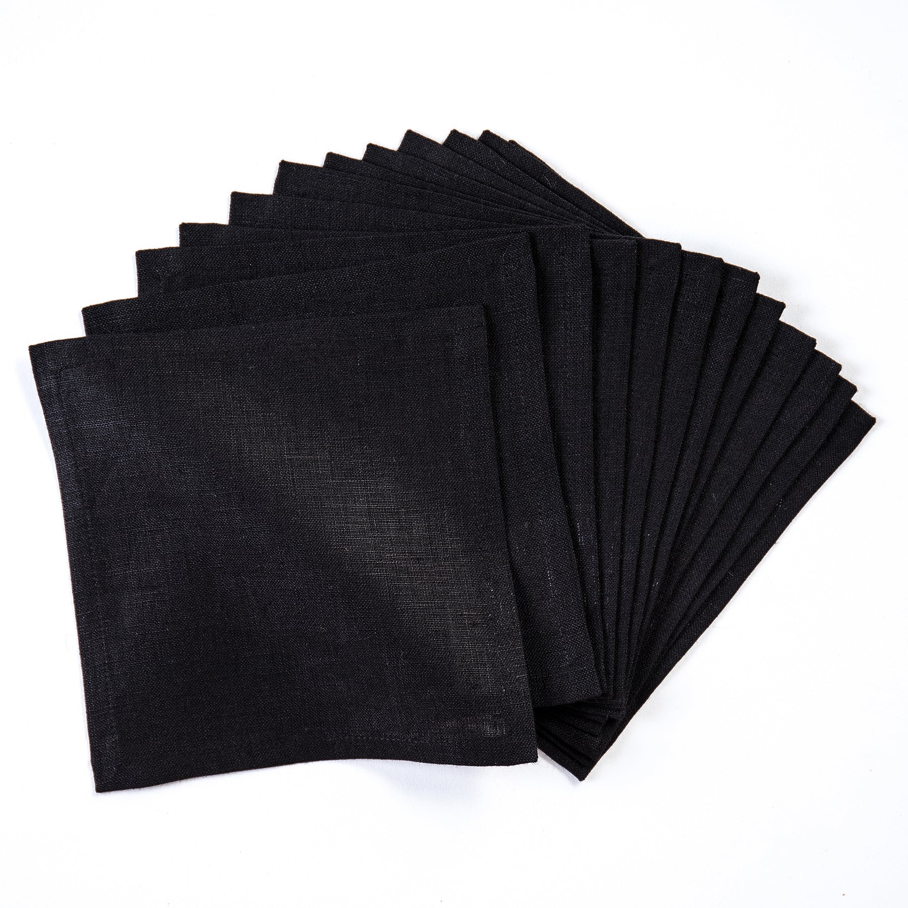 Premium Fete Cocktail Napkins - Set of 12 Elegant Party Napkins for Weddings, Cocktail Parties & Special Events