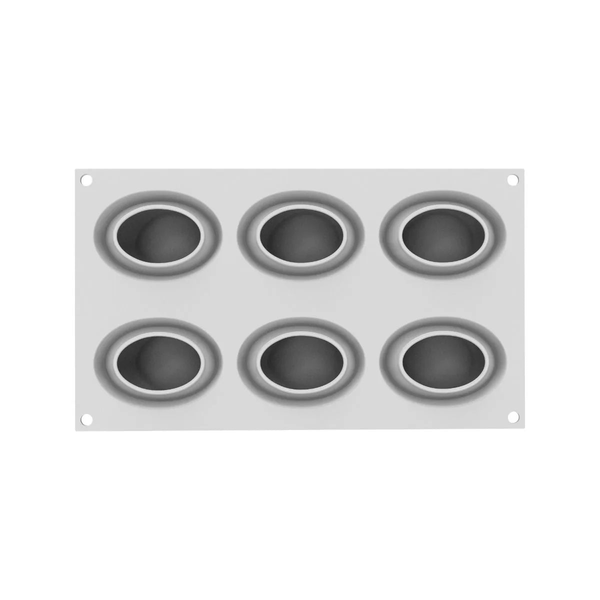 Silikomart Nebula 85 Silicone Mold - 6 Cavity Galaxy & Space Themed Baking Molds for Cakes, Cupcakes, Chocolates, Candles, Soaps & Resin Crafts - Perfect for Birthday Parties, Baby Showers & Space-Themed Events