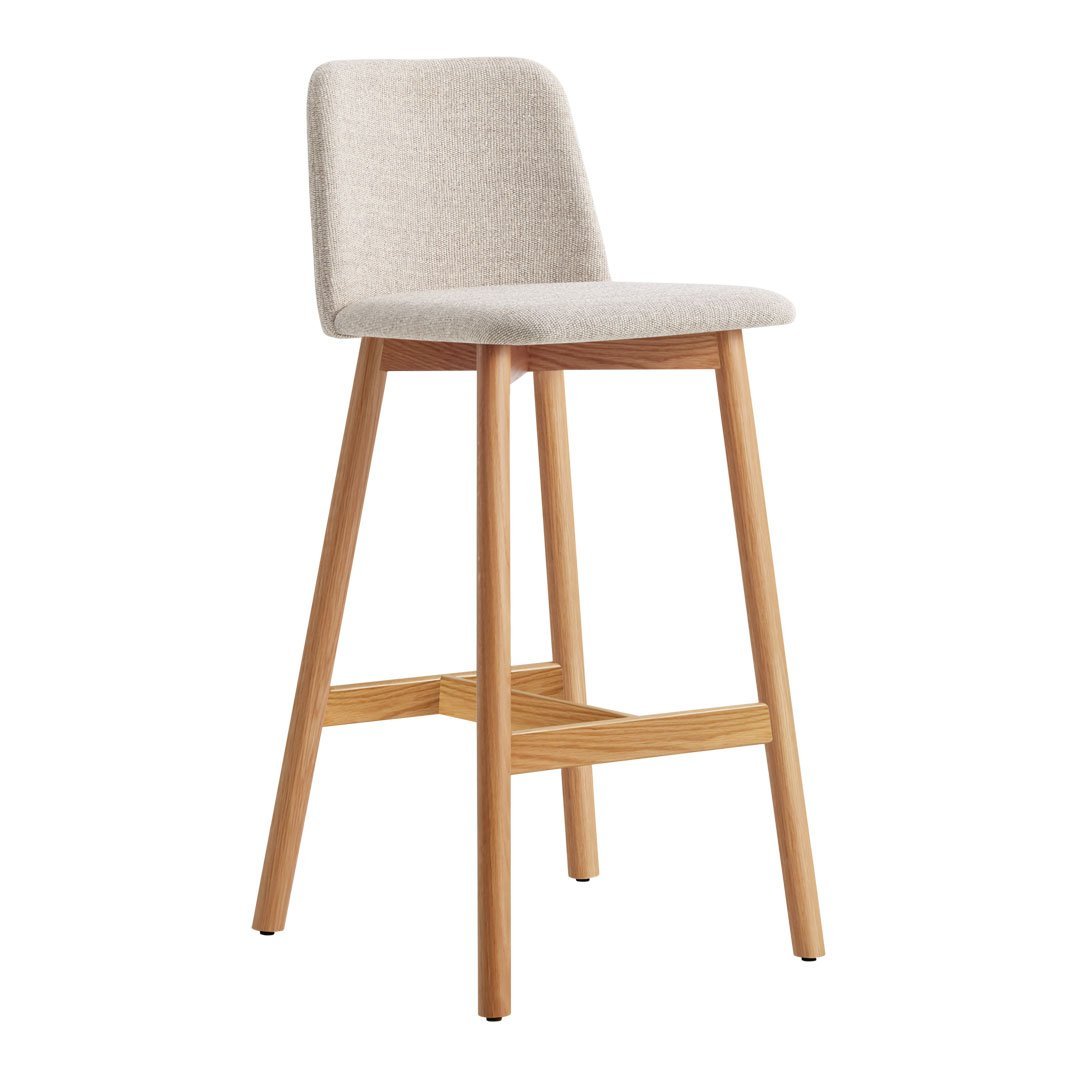 Blu Dot Chip Barstool - Modern Kitchen & Bar Stool with Comfortable Seat - Perfect for Dining, Kitchen Islands & Home Bars